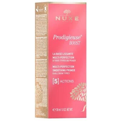 Nuxe prodigieuse boost multi-perfection bază netezitoare 5 în 1 30 ml