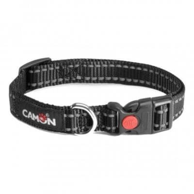 Guler reflex cu tensiune redusă negru 15 mm x 26/40 cm