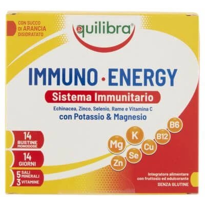 Immuno energy sistem imunitar potasiu și magneziu 14 pliculețe monodoză