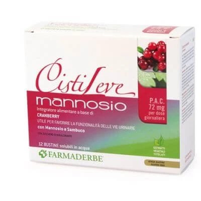 Cystileve mannose 12 pliculețe