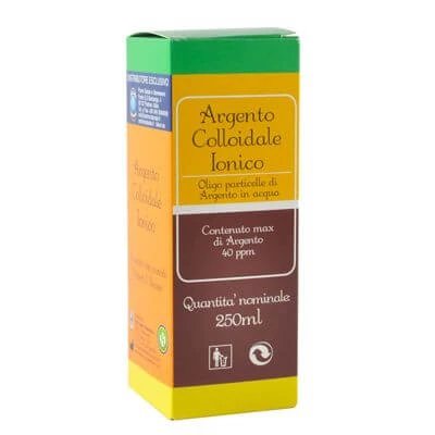 Argint coloidal ionic certificat 40ppm 250 ml