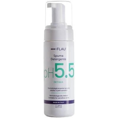 Flau dermacare spumă de curățare intimă ph 5.5 150 g