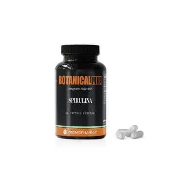 Spirulina amestec botanic 50 capsule