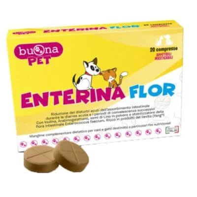 Enterina flor 20 comprimate