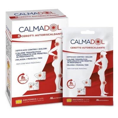 Calmadol încălzirea tencuială pachet 6 bucăți