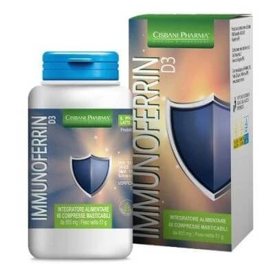 Imunoferrin d3 60 comprimate orosolubile