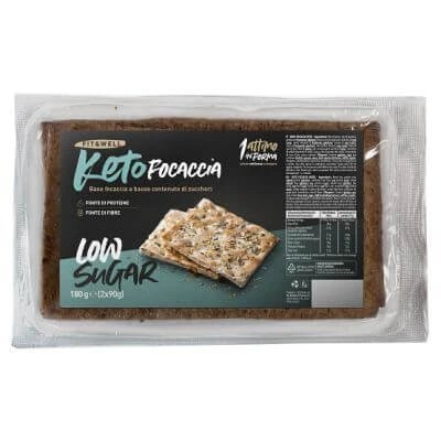Focaccia Keto 2 bucăți de 90 g