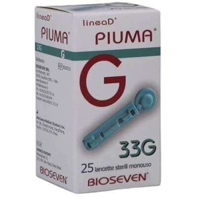 Lancetă cu pană D-line calibru 33 25 bucăți