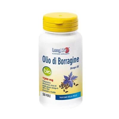 Longlife ulei de borage organic 50 perle