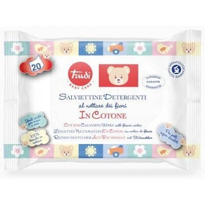 Trudi baby care șervețele de bumbac 20 bucăți