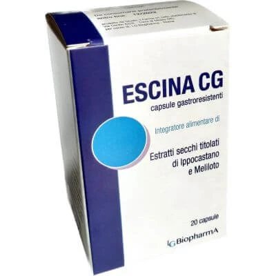 Escin cg 20 capsule