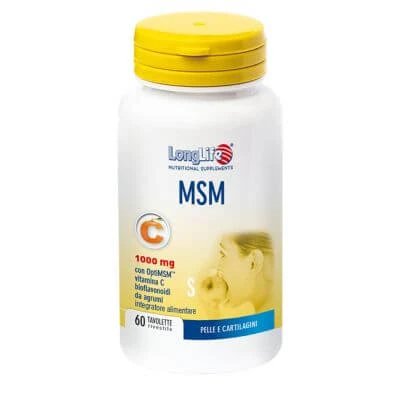 Longlife msm 1000 mg 60 comprimate