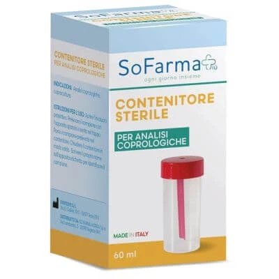 Colector de fecale 60 ml sofarmapiu'