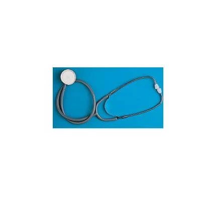 Fonendoscop plat ușor cu bandă binaurală pentru auscultație cu arc extern