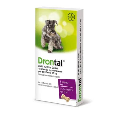 Drontal multi ar carne*6cpr