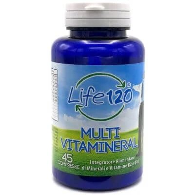 Life 120 multivitamineral 45 comprimate