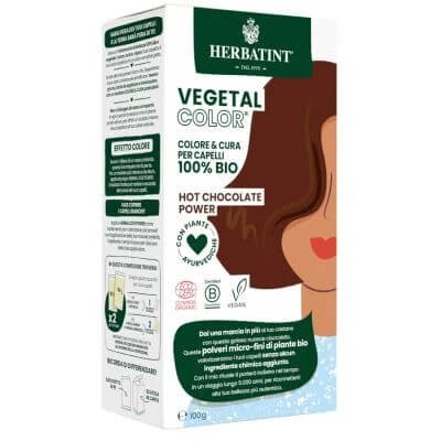 Herbatint culoare vegetală ciocolată caldă putere ita 100 g