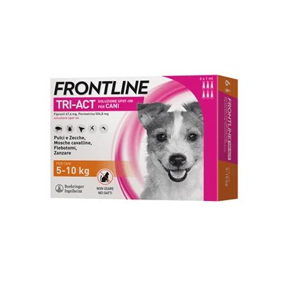 Frontline tri-act*6pip 5-10kg