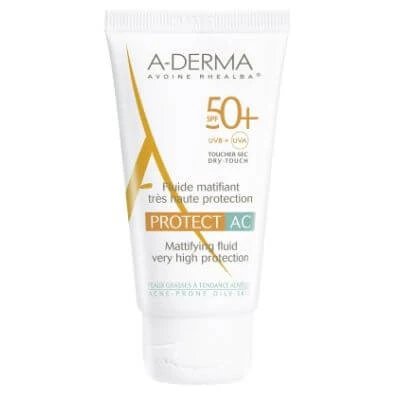 Aderma a-d protect ac mat fluid 50+ 40 ml