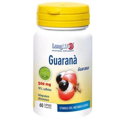 Longlife guarana' 60 capsule vegetariene