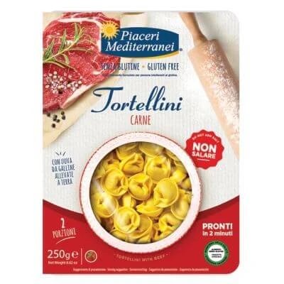 Piaceri Mediterranei tortellini cu carne 250 g