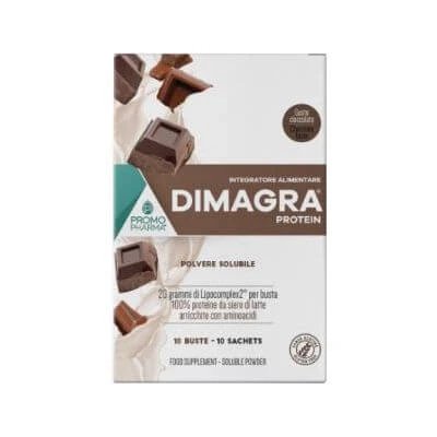 Dimagra proteine ciocolată 10 pliculețe