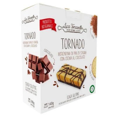 Tornado snack de ciocolată 140 g