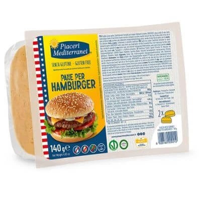 Pâine pentru hamburger Piaceri Mediterranei 140 g