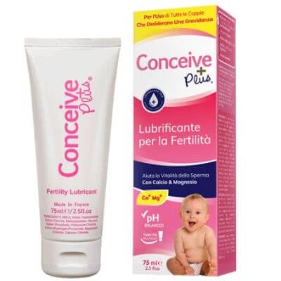 Conceive plus lubrifiant vaginal tub de ajutor pentru fertilitate 75ml