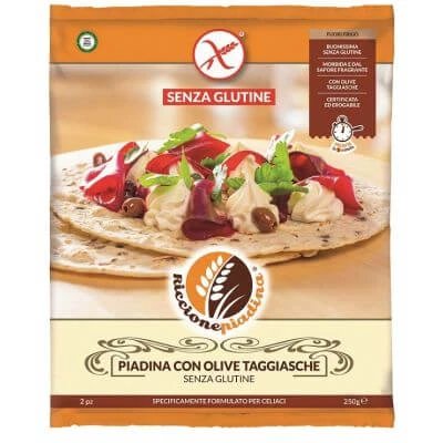 Riccione piadina cu măsline taggiasca 250 g