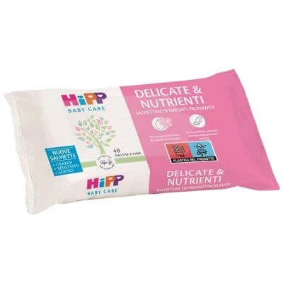 Șervețele Hipp delicate și hrănitoare 48 bucăți