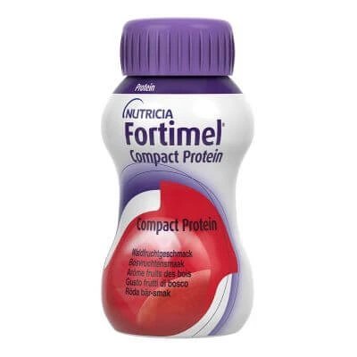 Nutricia fortimel compact protein berry flavour 4 x 125 ml sticle
