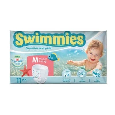 Pantaloni pentru scutece Swimmies sp mediu 11 bucăți