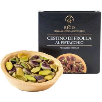 Coș de pâine scurtă cu fistic "Rigo" 60 g