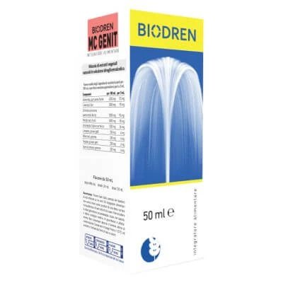 Biodren mc genit soluție hidroalcoolică 50 ml
