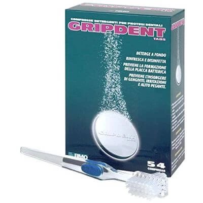 Gripdent tabs 54 tablete + detergent pentru periuța de dinți