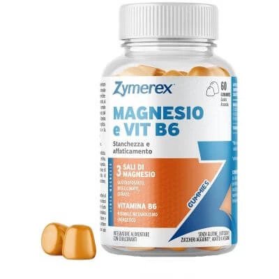Zymerex magneziu și vit b6 60 gummies