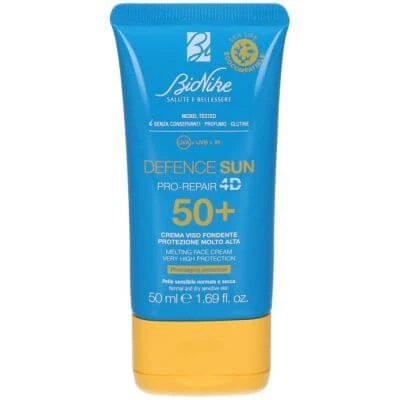 Defence sun 50+ cremă de față topitoare 50 ml