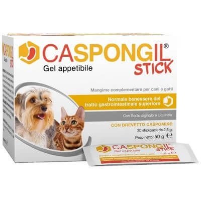 Caspongil stick gel palatabil 20 stickpacks 2.5 g