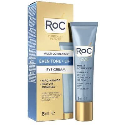 Roc multi corexion even tone + lift cremă de ochi 15 ml