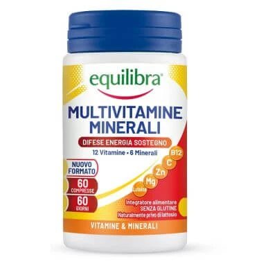 Equilibra multivitamine și minerale 60 comprimate
