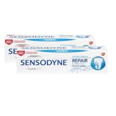Sensodyne repair & protect extra fresh 2 tuburi 75 ml
