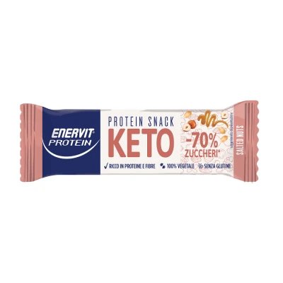 Enervit proteine keto snack nuci sărate 35 g