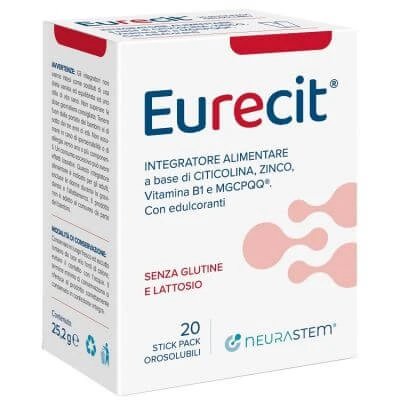 Eurecit 20 1,26 g stickuri orosolubile
