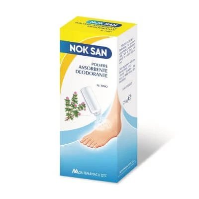 Nok san deodorant pulbere absorbantă 75 g