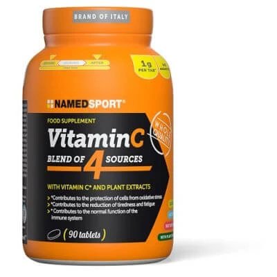 Vitamina c 4 amestec natural 90 comprimate