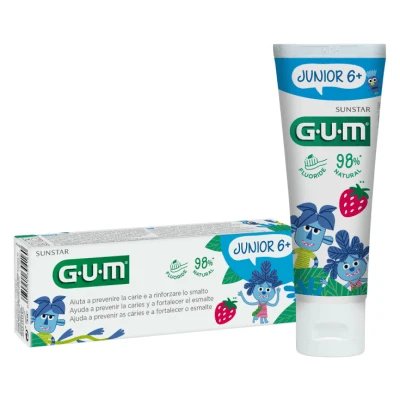 Gum junior pastă de dinți copii 7/12 fluor 1000 ppm 50 ml
