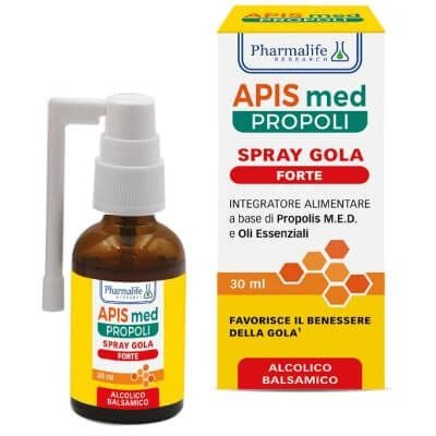 Apis med propolis spray puternic pentru gât 30 ml