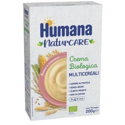 Cremă organică cu mai multe cereale 200 g