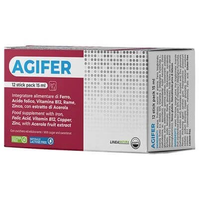 Agifer 12 sticksuri 15 ml